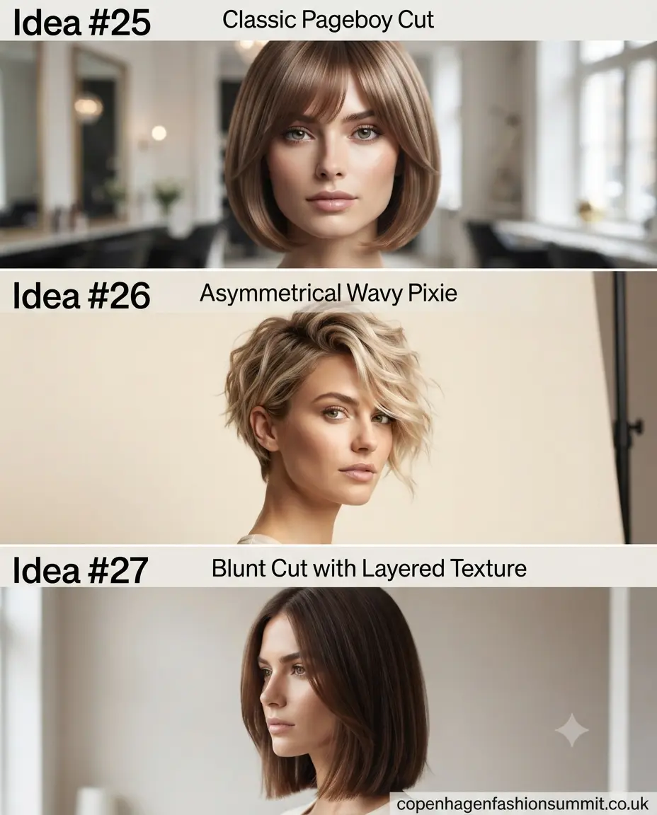 Layered Short Hairstyles for Fine Hair part 9