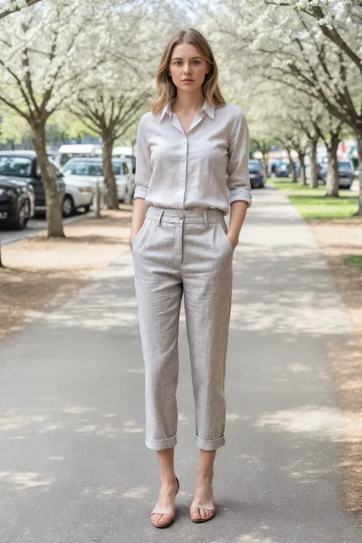 Linen Pants spring outfits