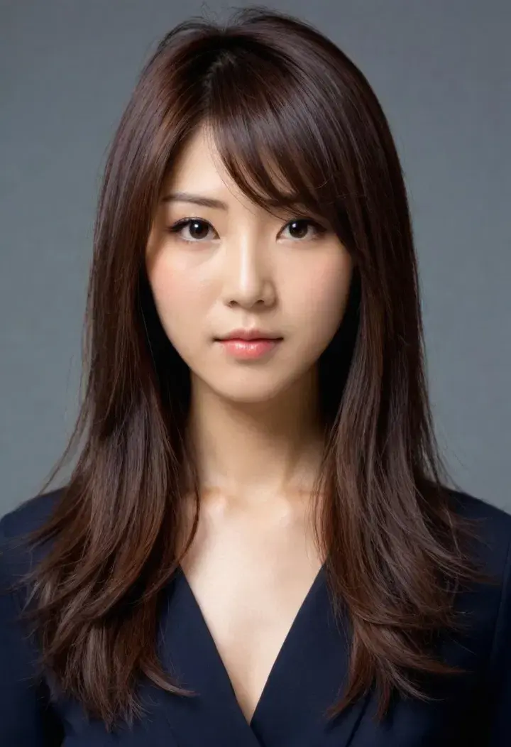 Long Layers Japanese hairstyle