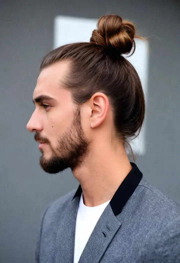 Man Bun hairstyle for men