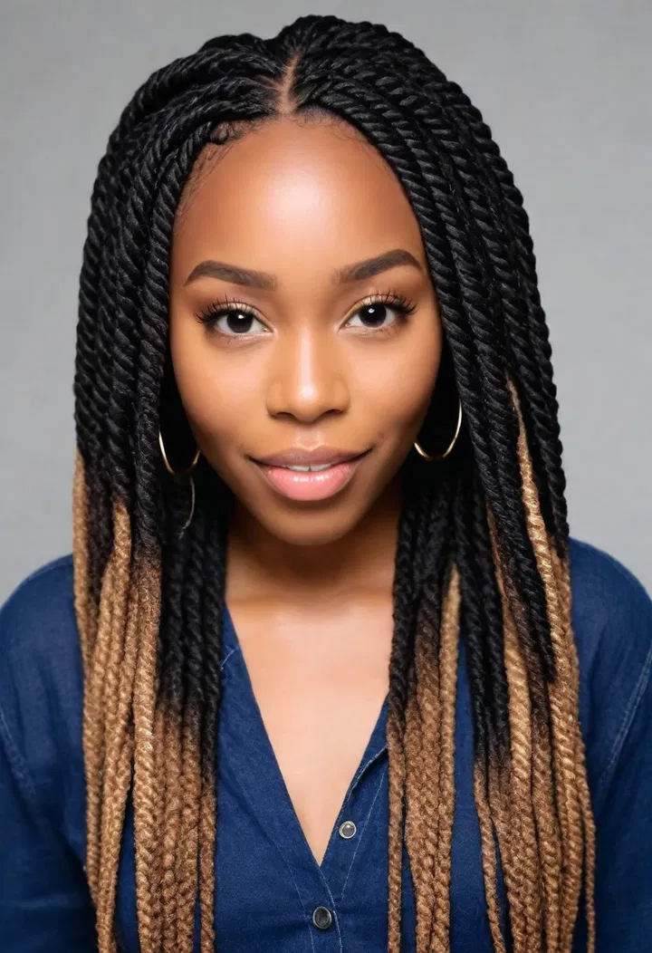 Marley Twists hairstyle for women