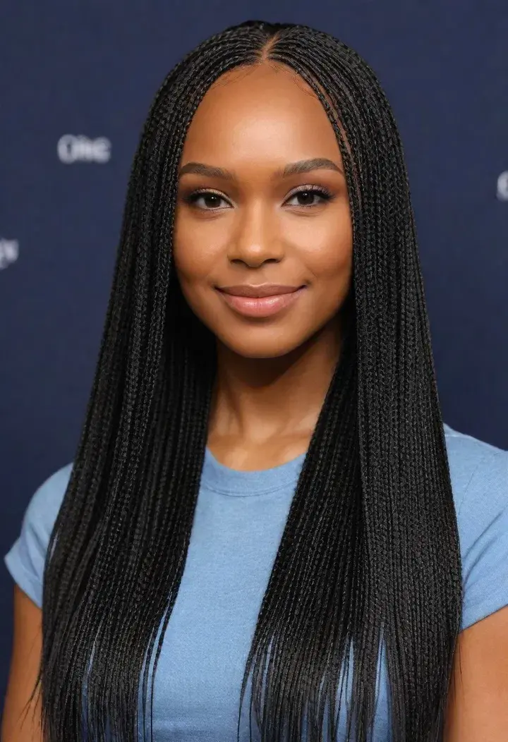 Micro Braids Hairstyle