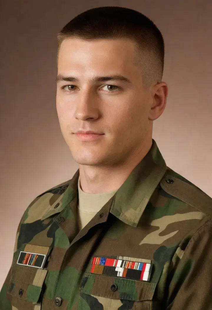 Military Cut hairstyle for men