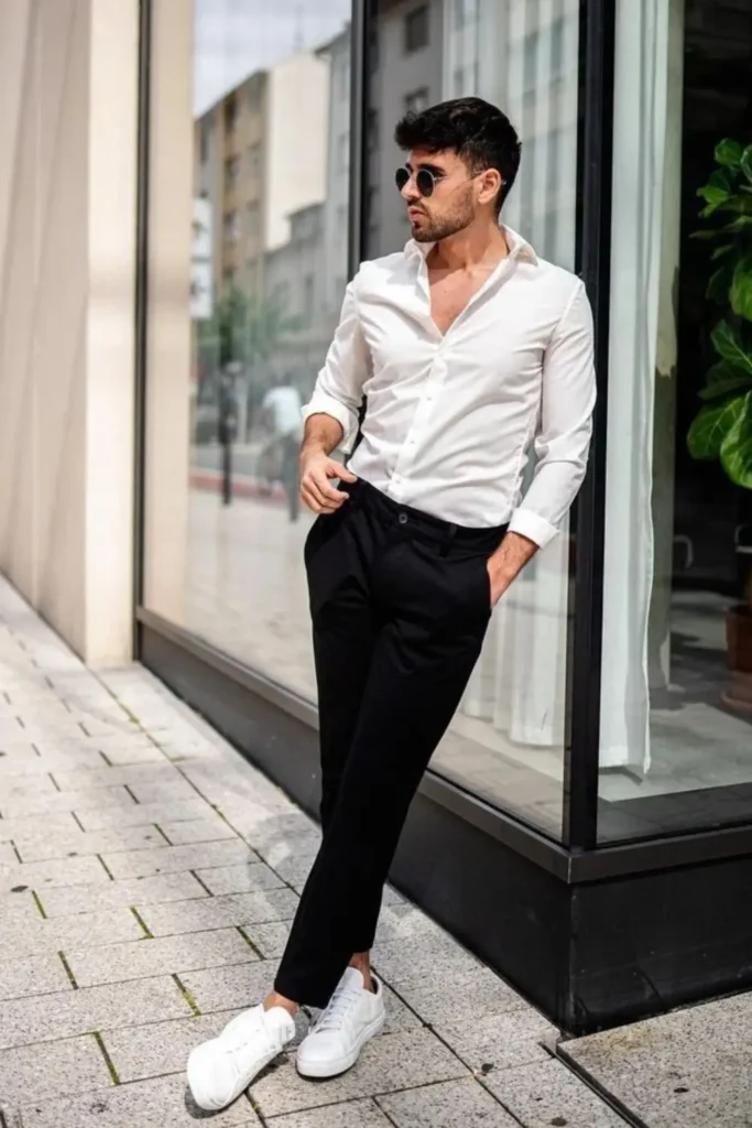 Pant Rise Dress For Short Men