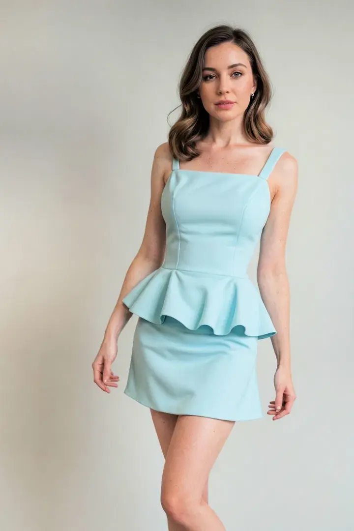  Peplum Dress