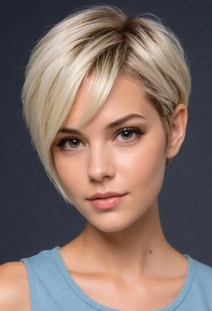 Pixie Bob Short Hairstyle For Women 