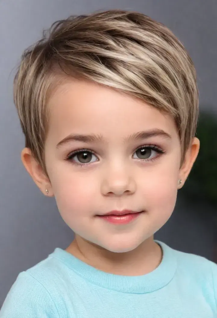 Pixie Cut Cute Baby Hairstyle