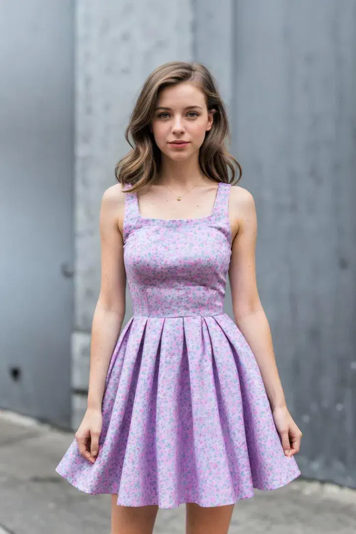  Playful Skater Dress