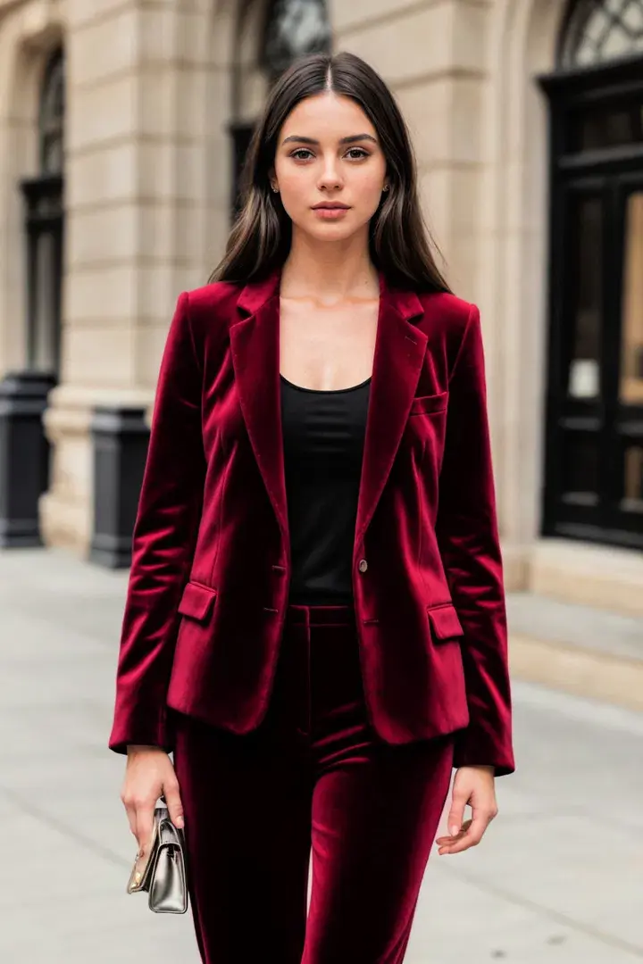  Plush Velvet Jacket
