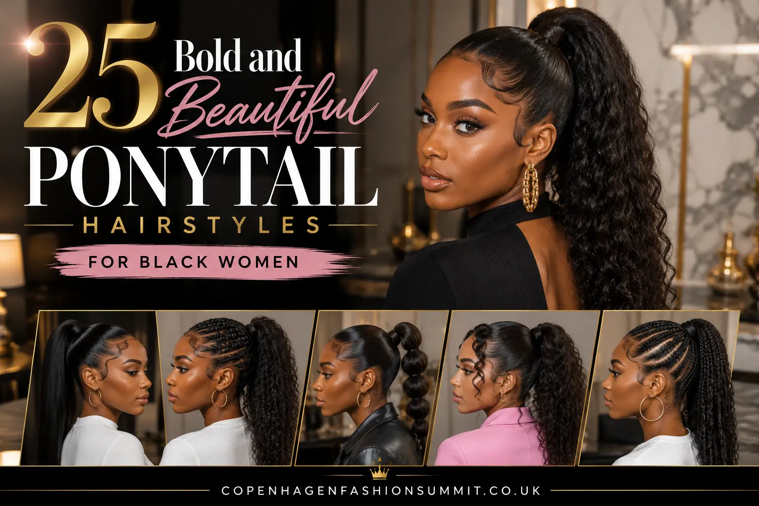Ponytail Hairstyles for Black Women