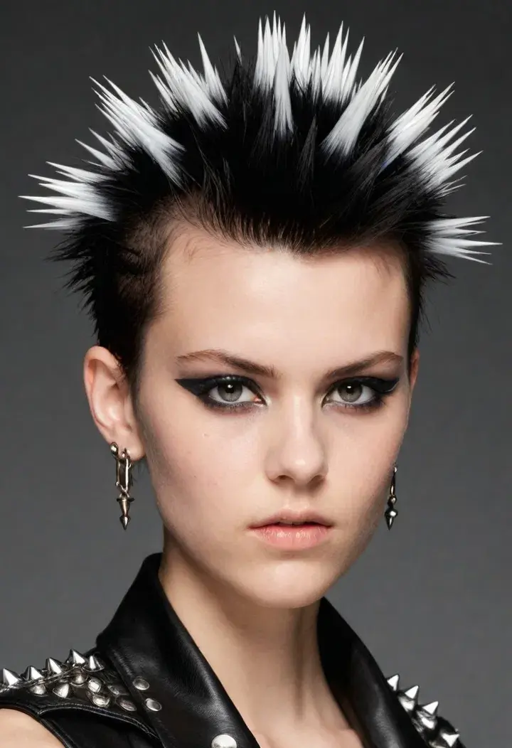 Big Hair, Bigger Attitude: 50 Best 80s Inspired Hairstyles 34 Punk Spikes 80s Hairstyle