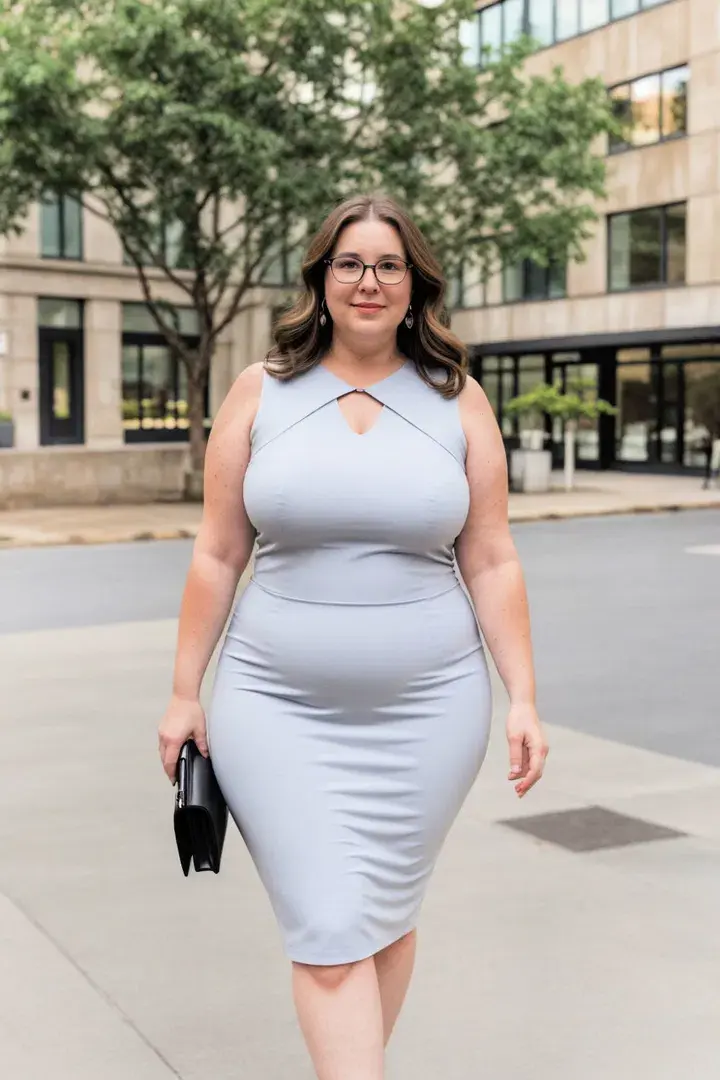 Sheath Dress Outfit Ideas