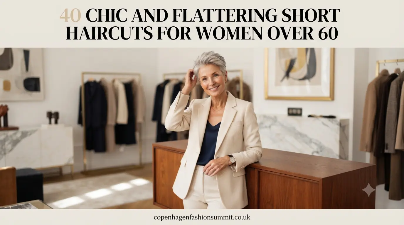 Short Haircuts for Women Over 60