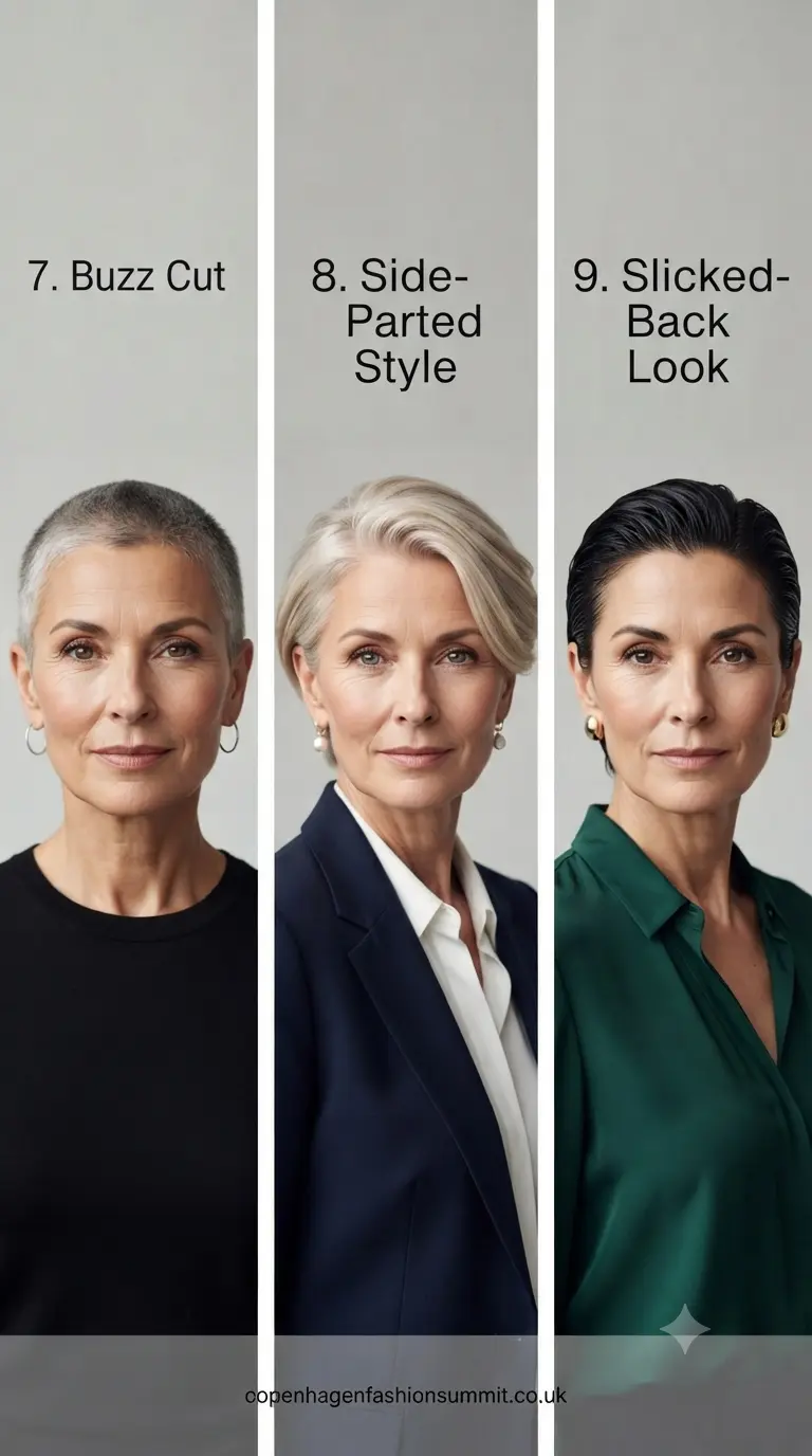  Short  Hairstyles for Women Over 60 PART 3