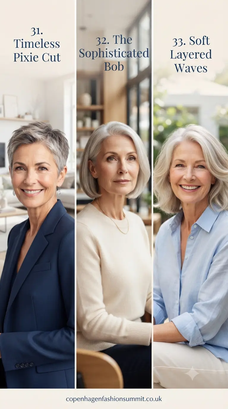  Short  Hairstyles for Women Over 60 part 11