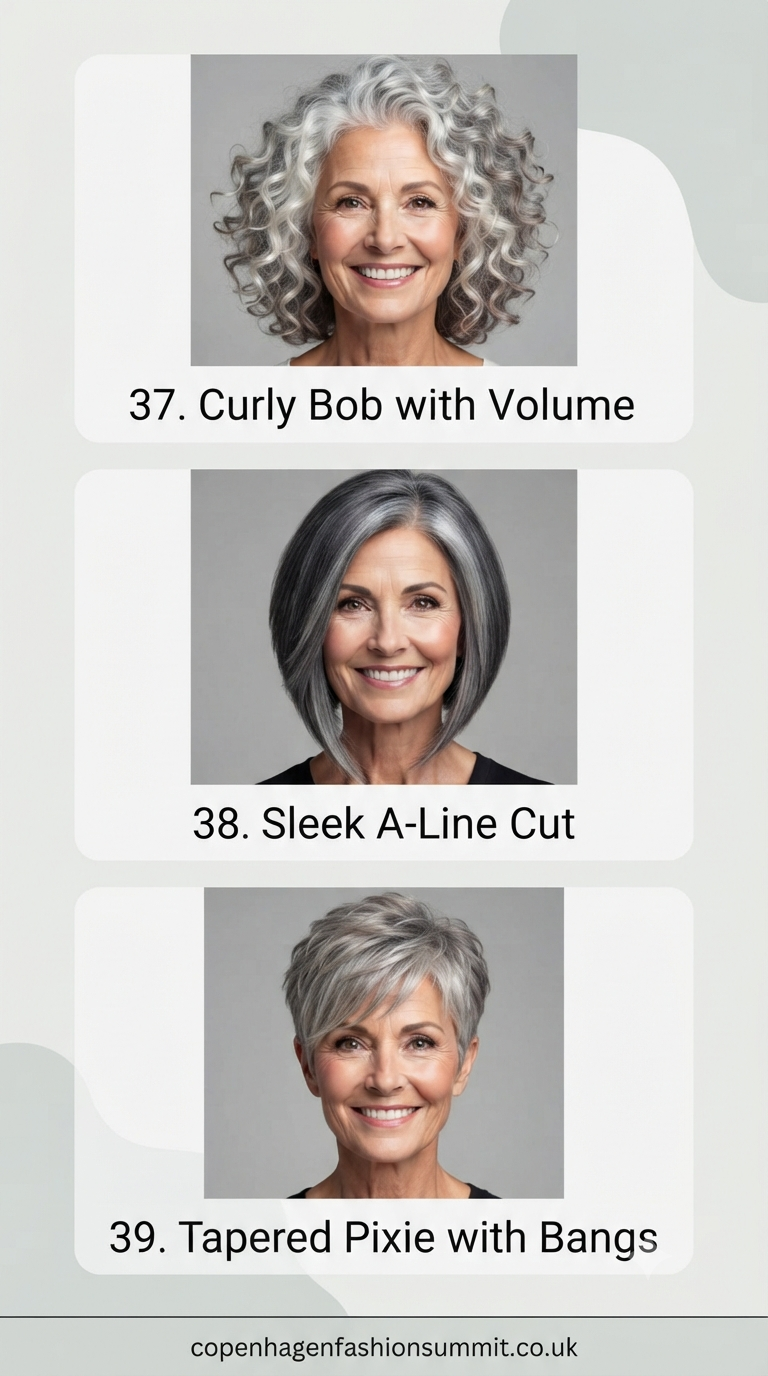  Short  Hairstyles for Women Over 60 part 13