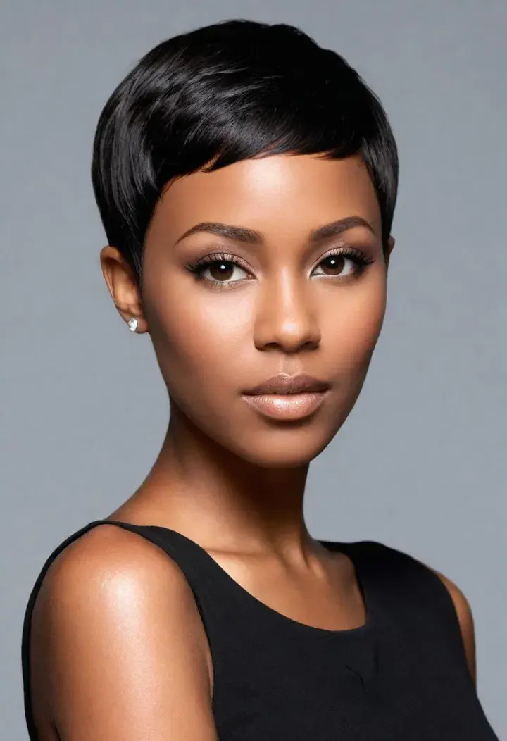 Sleek Pixie Cut