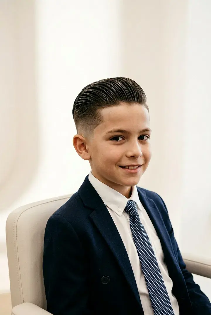  Slicked Back Undercut Graduation Haircut