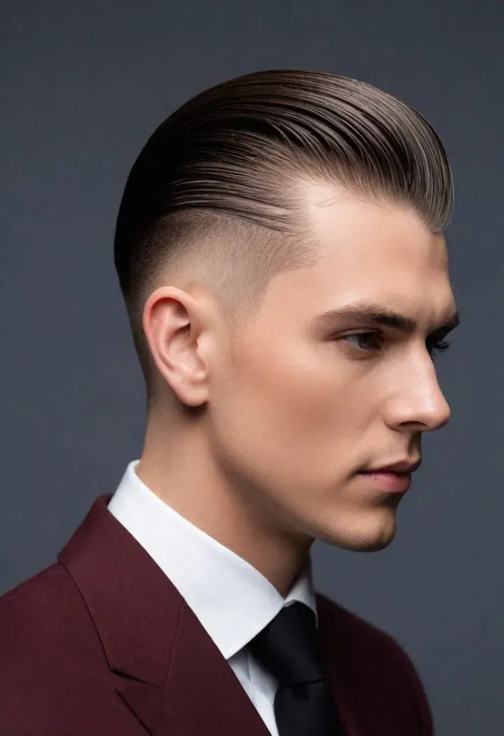 Slicked Back Undercut hairstyle for men