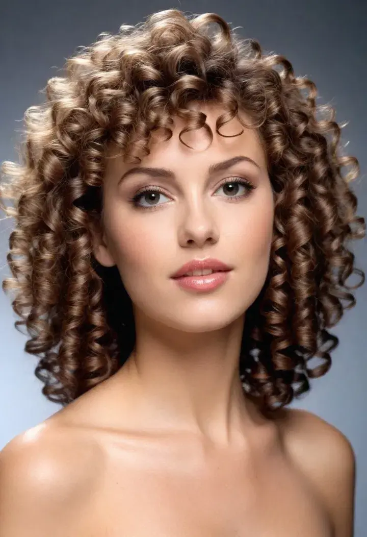 Big Hair, Bigger Attitude: 50 Best 80s Inspired Hairstyles 22 Spiral Curls 80s Hairstyle