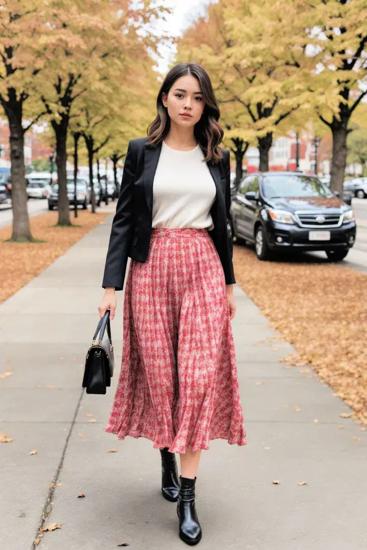 . Statement Midi Skirt