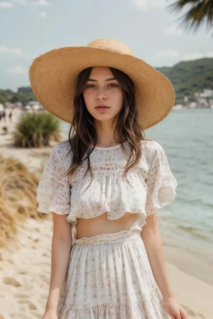 . Straw Hats spring outfits