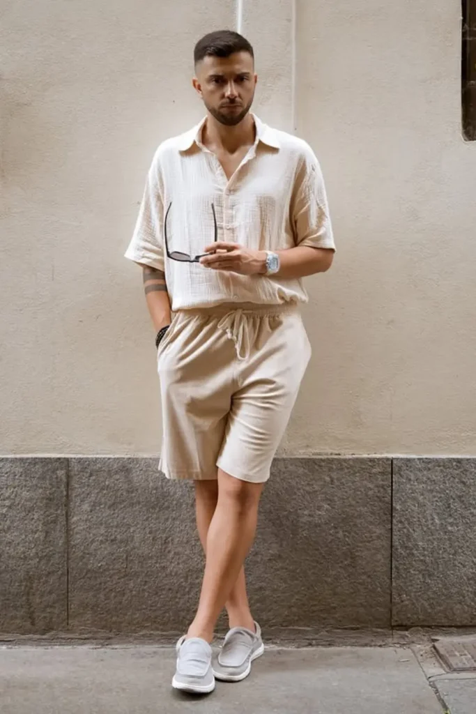 Summer Light Layers Clothes for Men