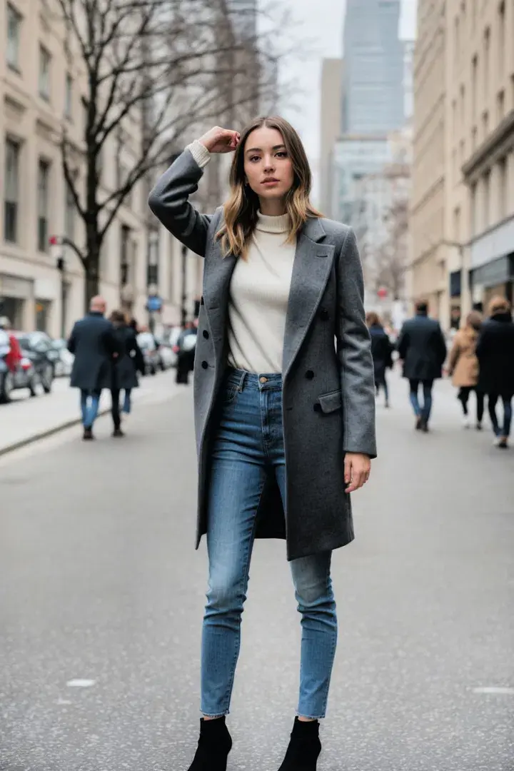  Tailored Wool Coat
