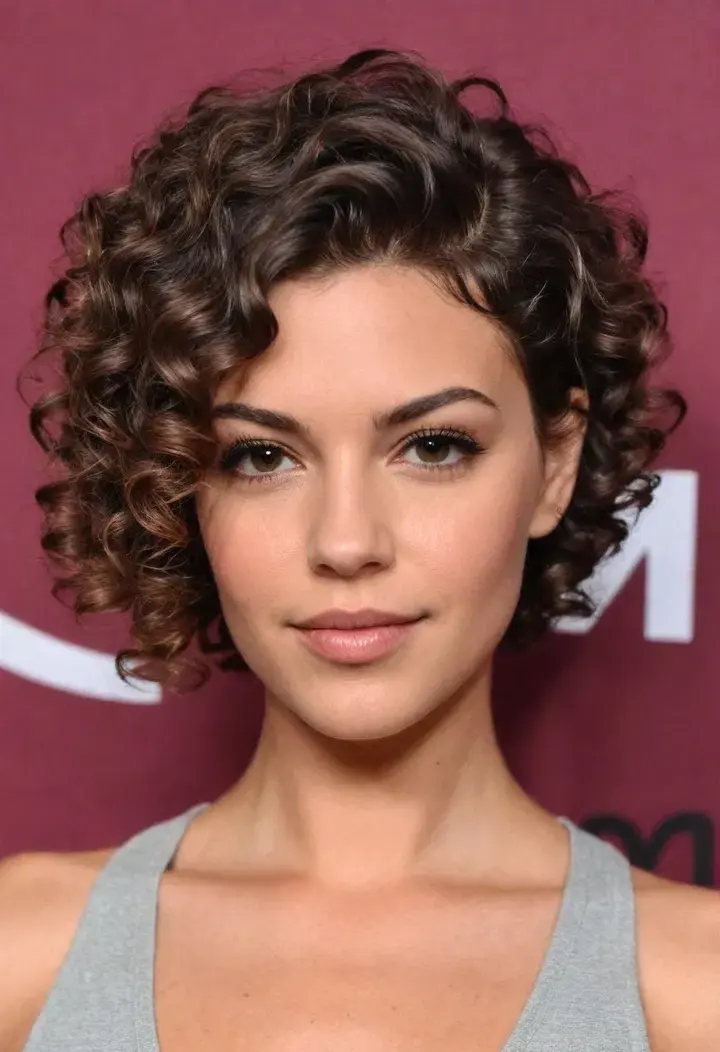Tapered Cut Short Hairstyle For Women
