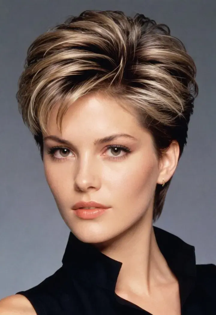 Big Hair, Bigger Attitude: 50 Best 80s Inspired Hairstyles 19 The Bi-Level 80s Hairstyle