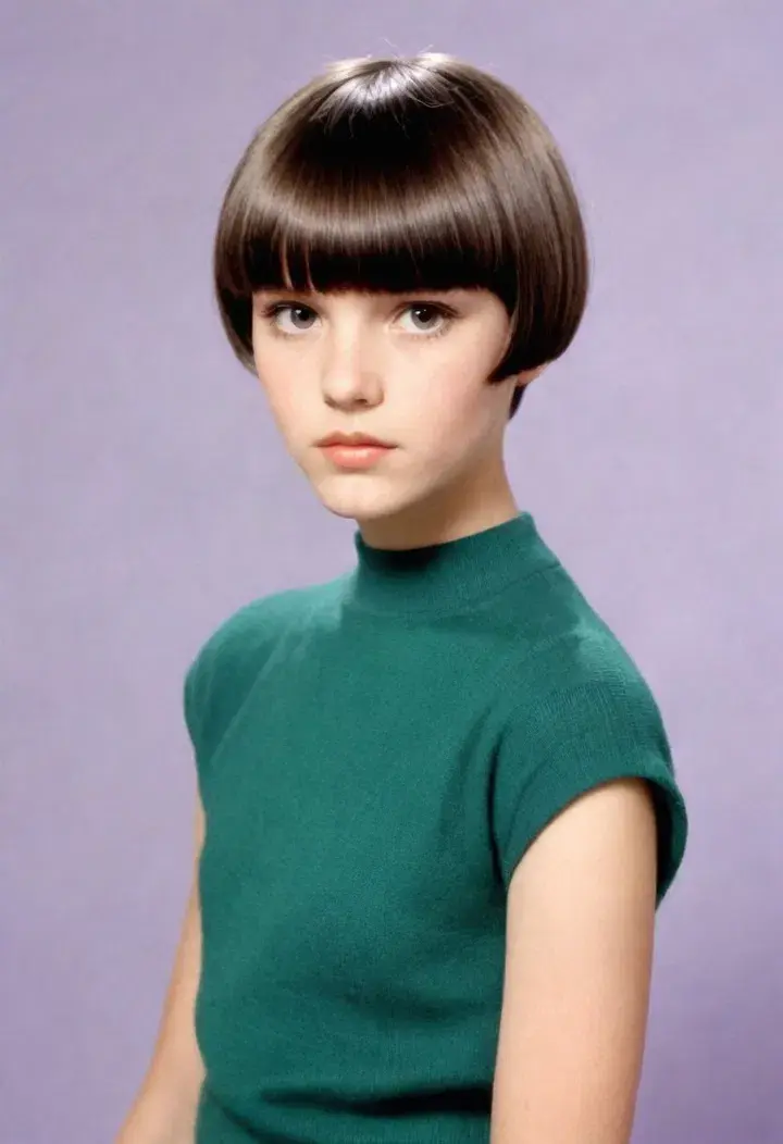 The Bowl Cut 90s hairstyle