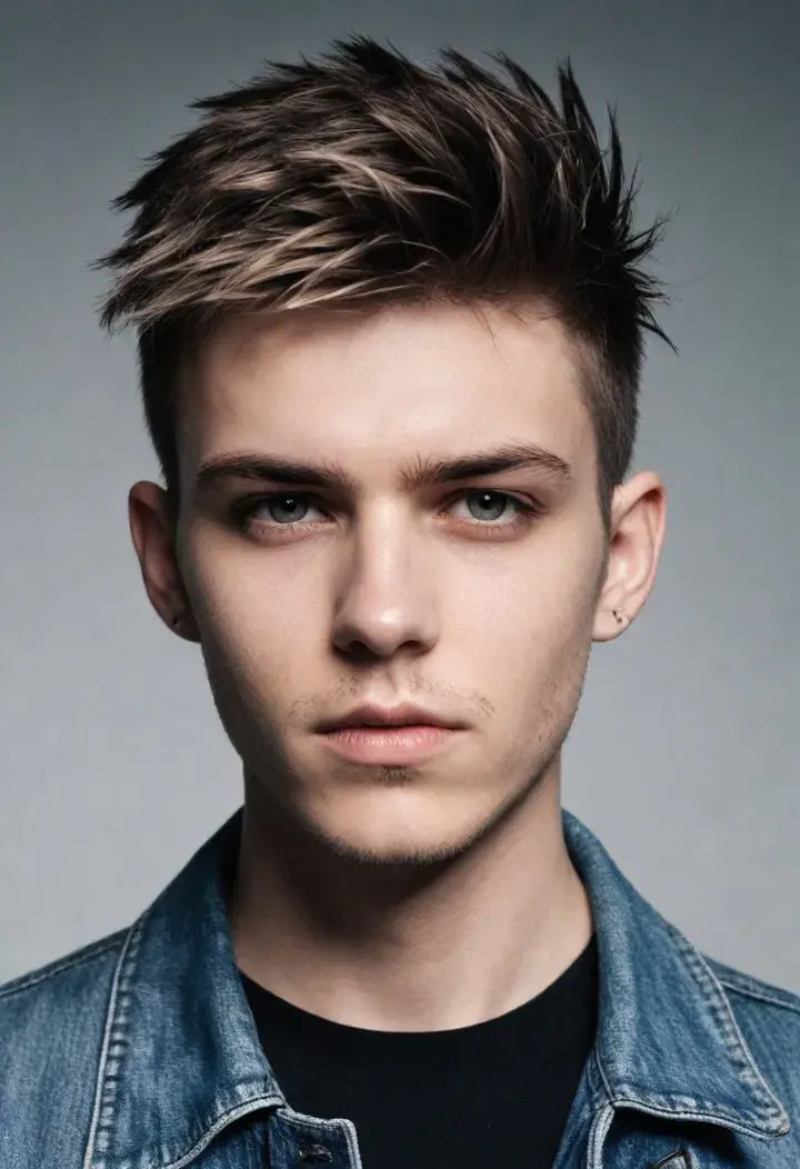 The Choppy Crop punk hairstyle