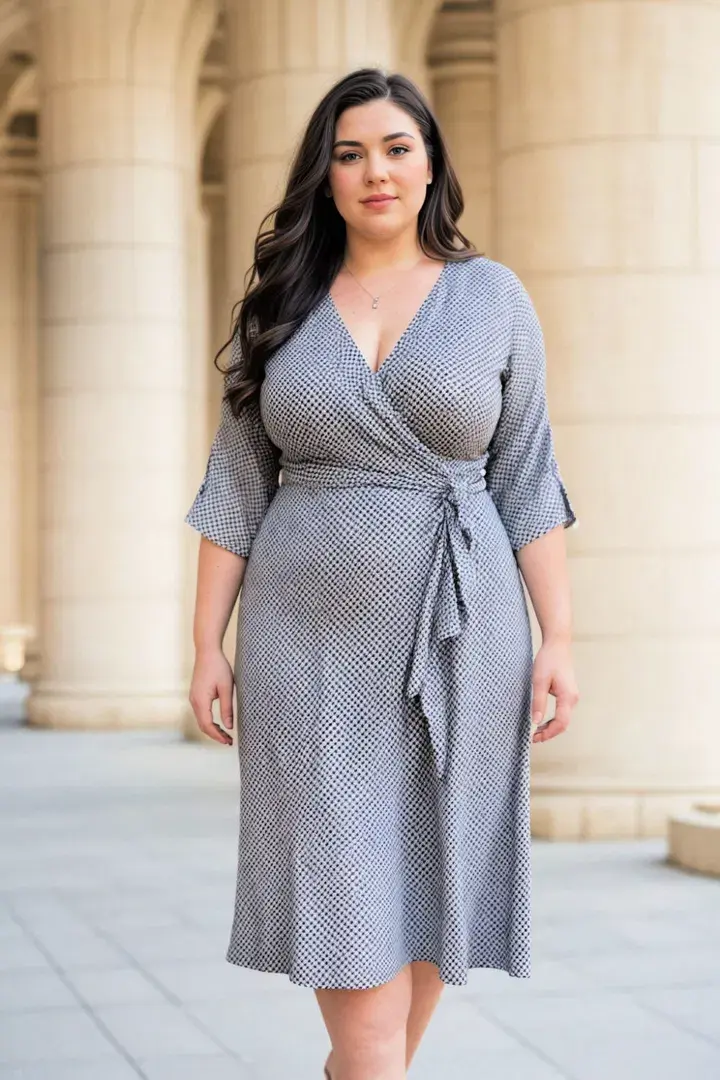 The Classic Wrap Dress