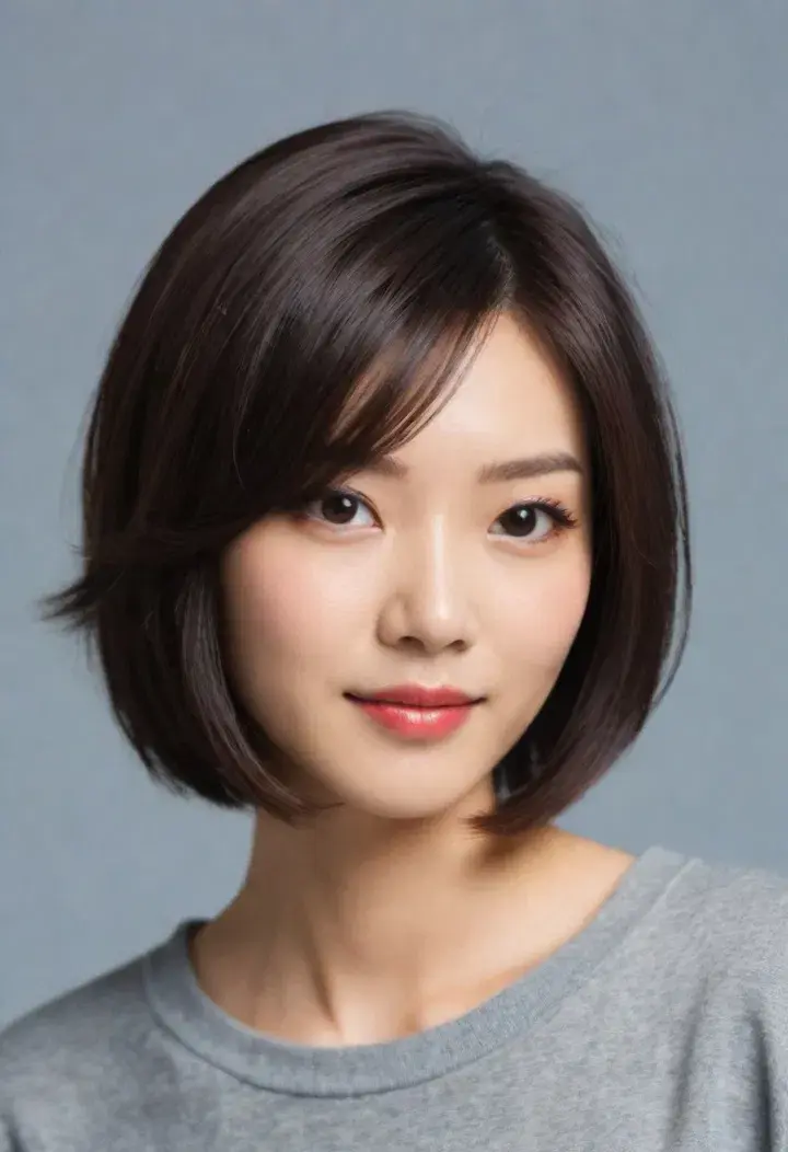  The Flipped Ends Japanese hairstyle