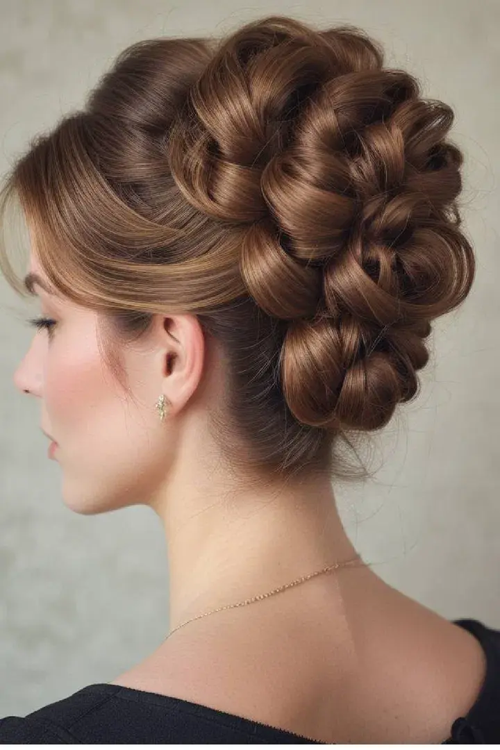 The French Twist Victorial Hairstyle