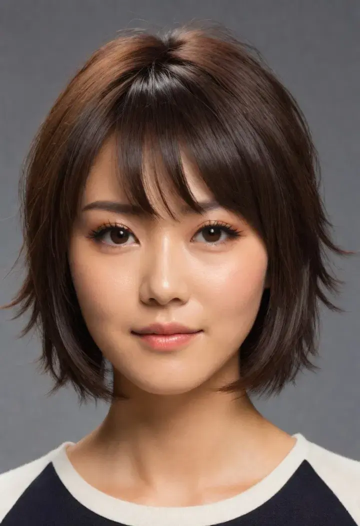  The Modern Shag Japanese hairstyle