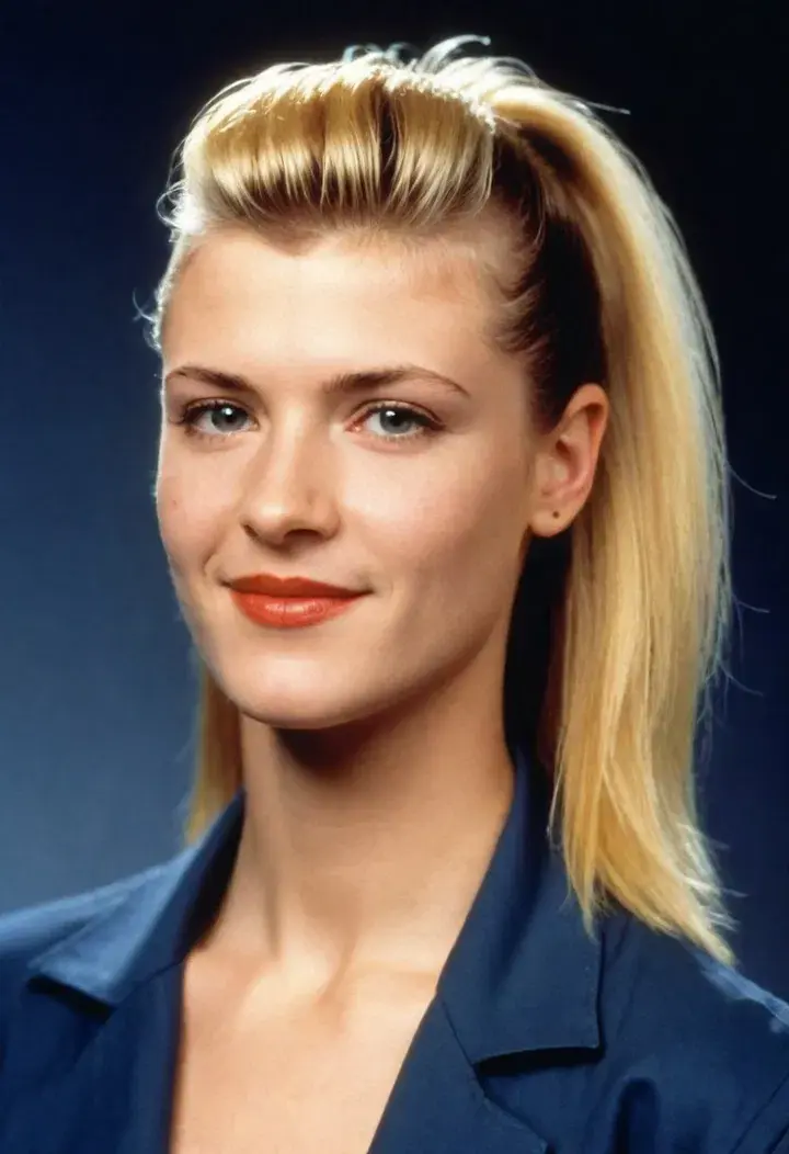 The Mullet 90s hairstyle