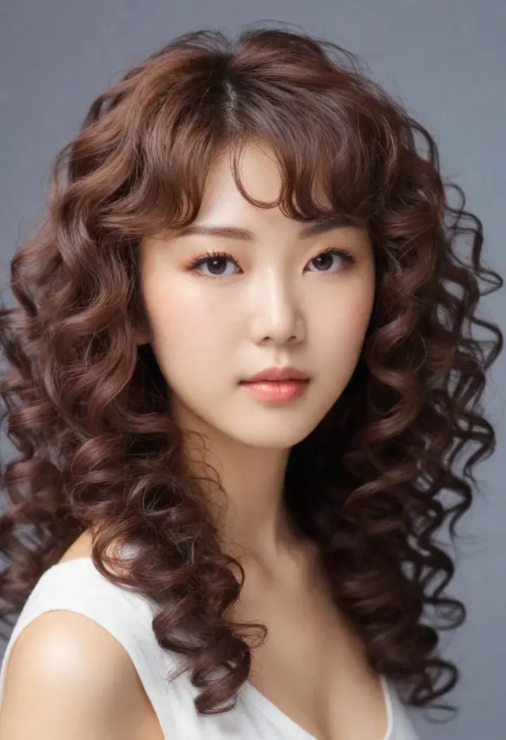  The Perm Japanese hairstyle