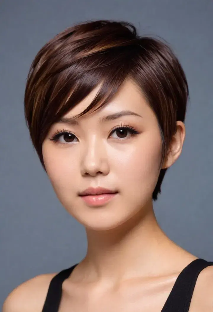 The Pixie Cut Japanese hairstyle