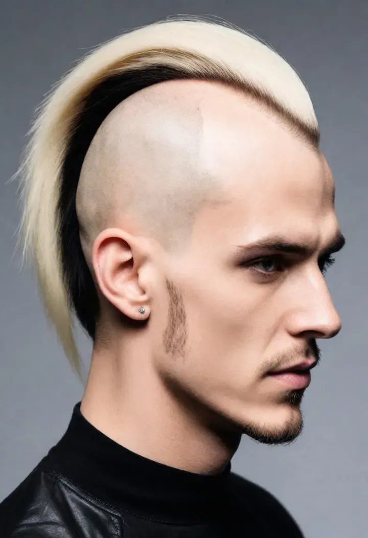 The Skullet punk hairstyle