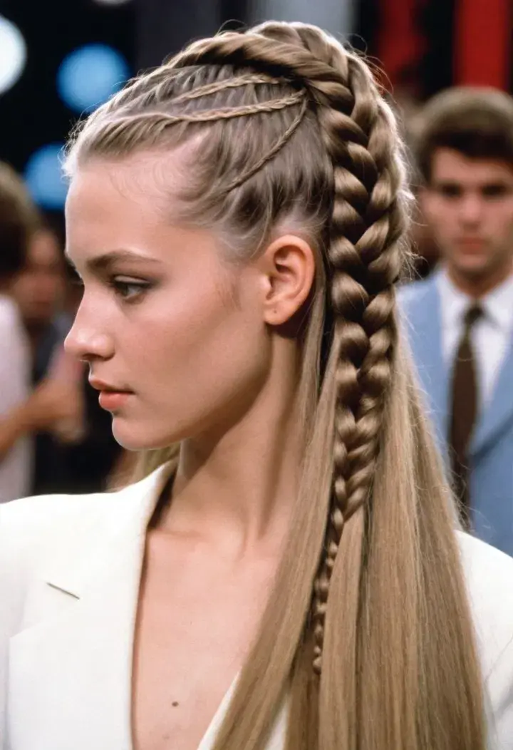 Big Hair, Bigger Attitude: 50 Best 80s Inspired Hairstyles 41 The Tail 80s Haircut