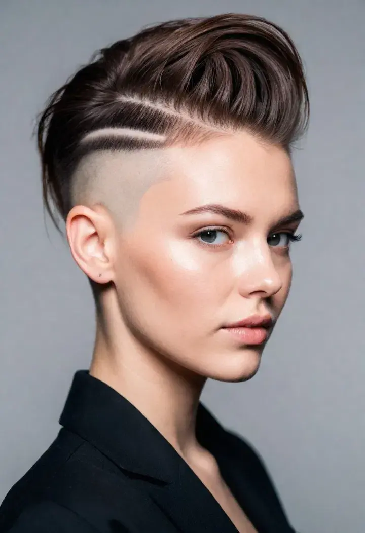 The Undercut 90s hairstyle