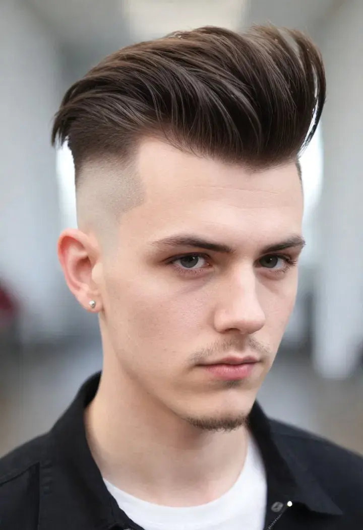 The Undercut punk hairstyle