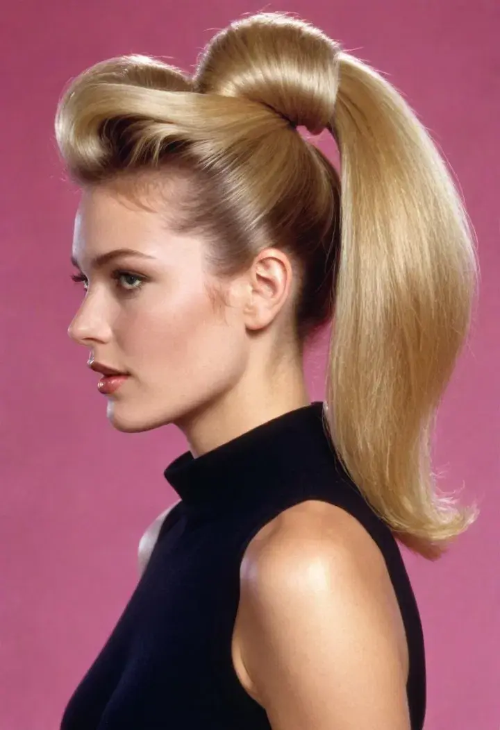Big Hair, Bigger Attitude: 50 Best 80s Inspired Hairstyles 44 The Whale Spout 80s Hairstyle