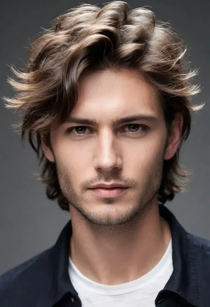 Tousled Hairstyle for men