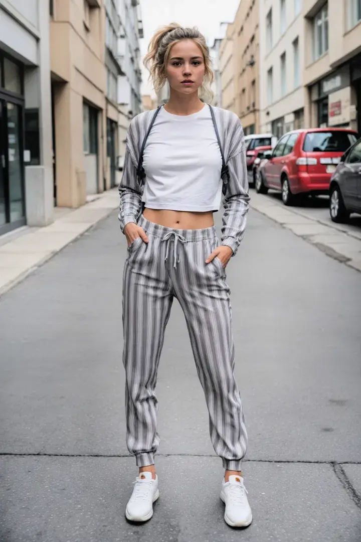Tracksuit with Stripes