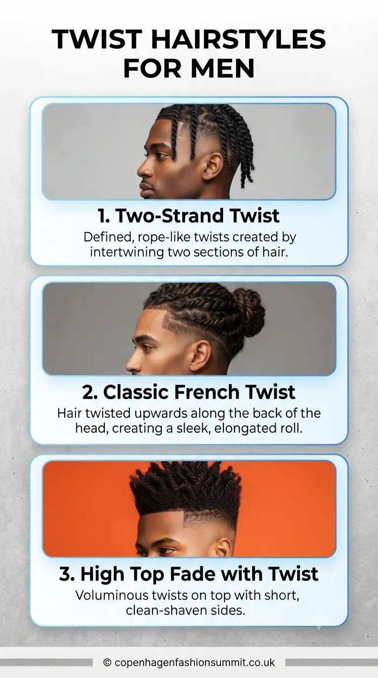Twist Hairstyles For Men part 1