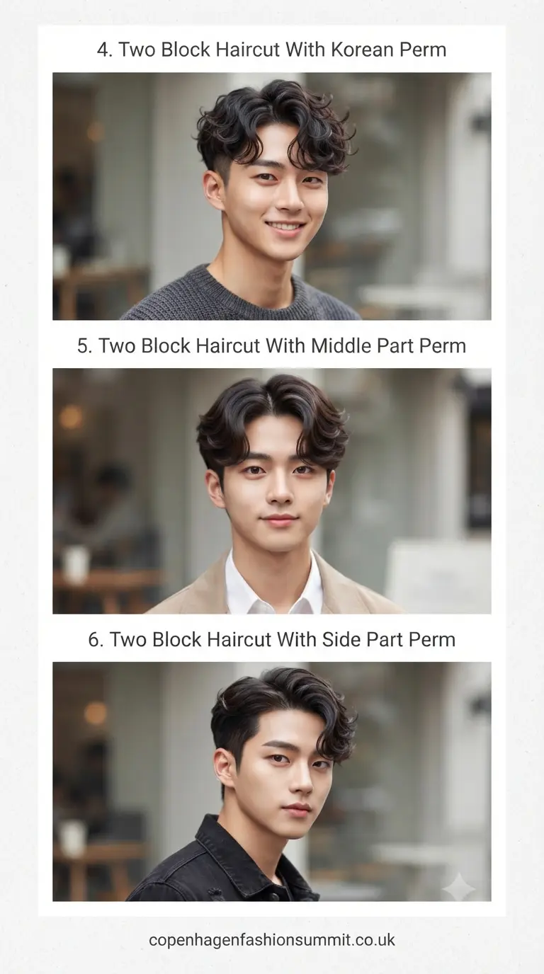 20 Trendy Two Block Haircuts with Perm Styles That Steal the Show 3 Two Block Haircut with Perm Styles part 2