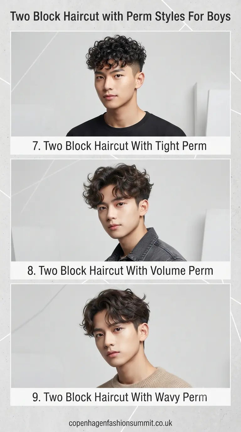 20 Trendy Two Block Haircuts with Perm Styles That Steal the Show 4 Two Block Haircut with Perm Styles part 3