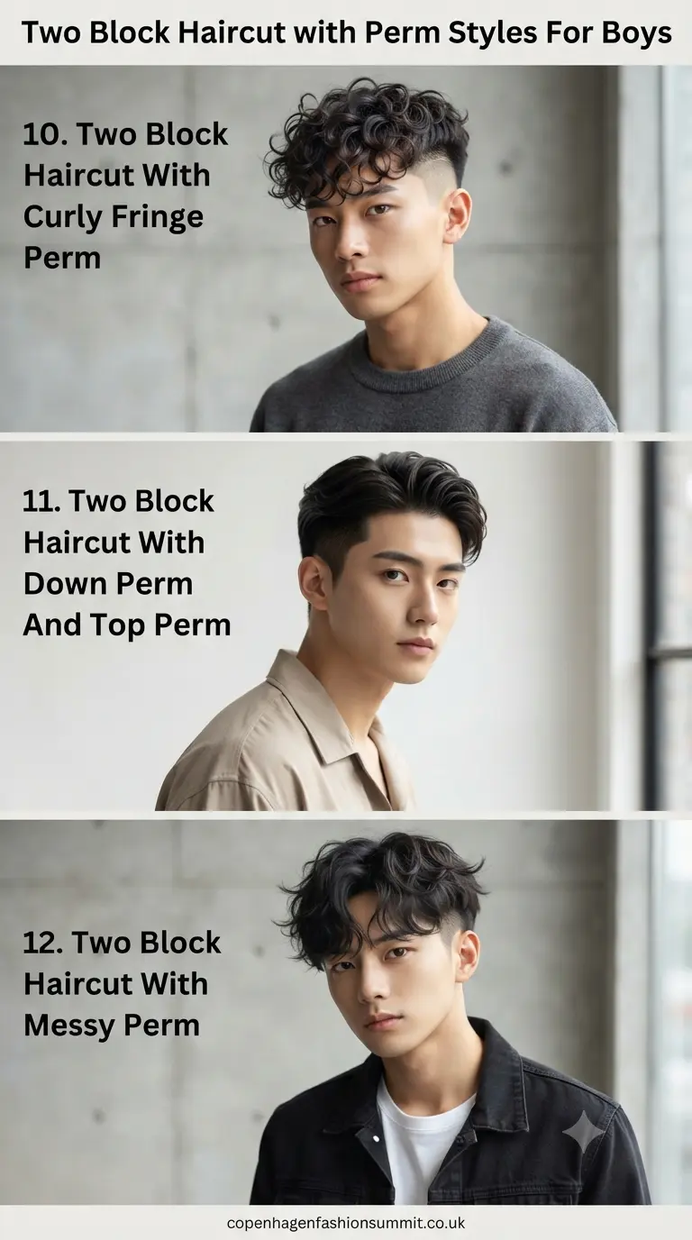20 Trendy Two Block Haircuts with Perm Styles That Steal the Show 5 Two Block Haircut with Perm Styles part 4